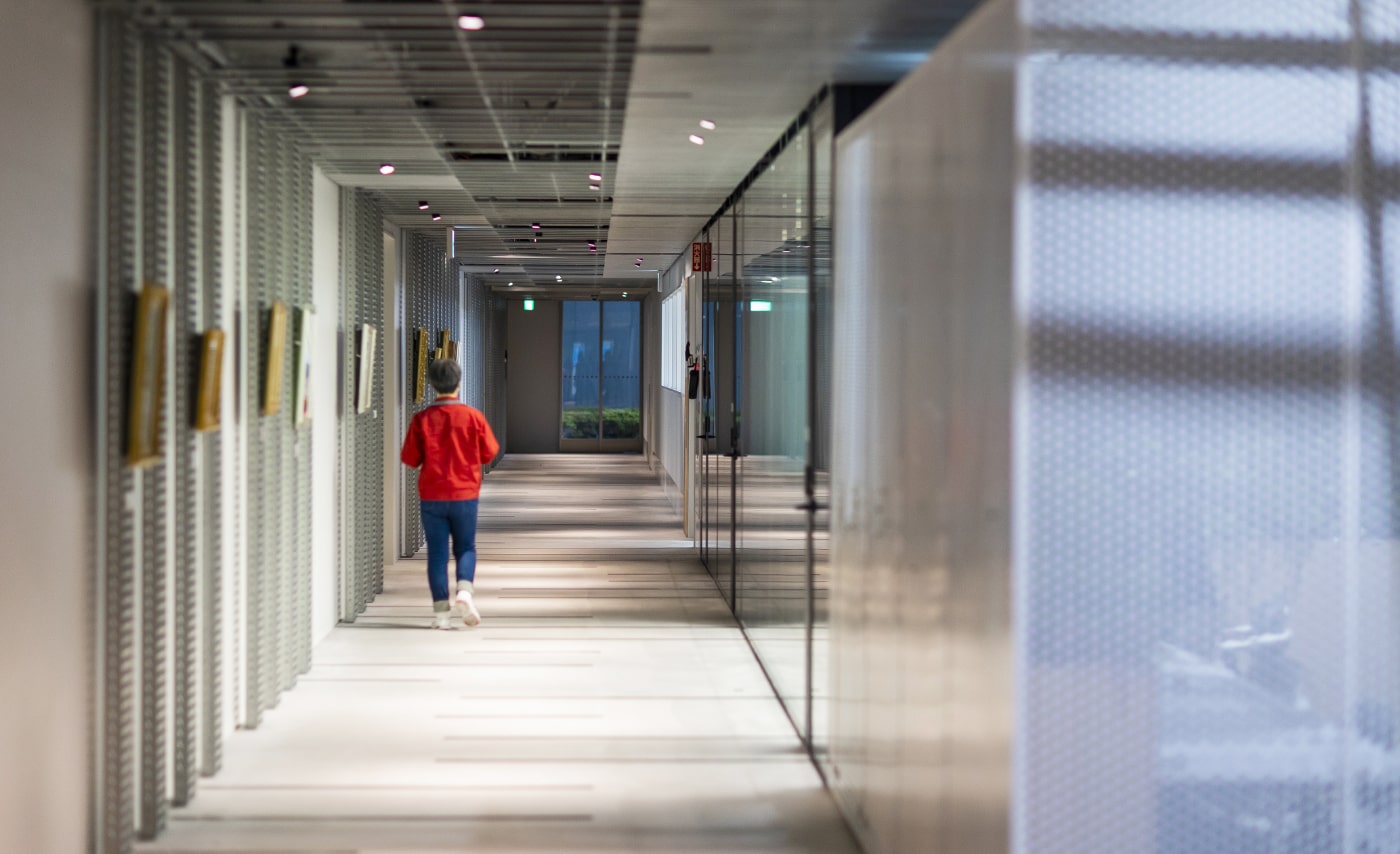 藤沢テクノセンター｜新館通路